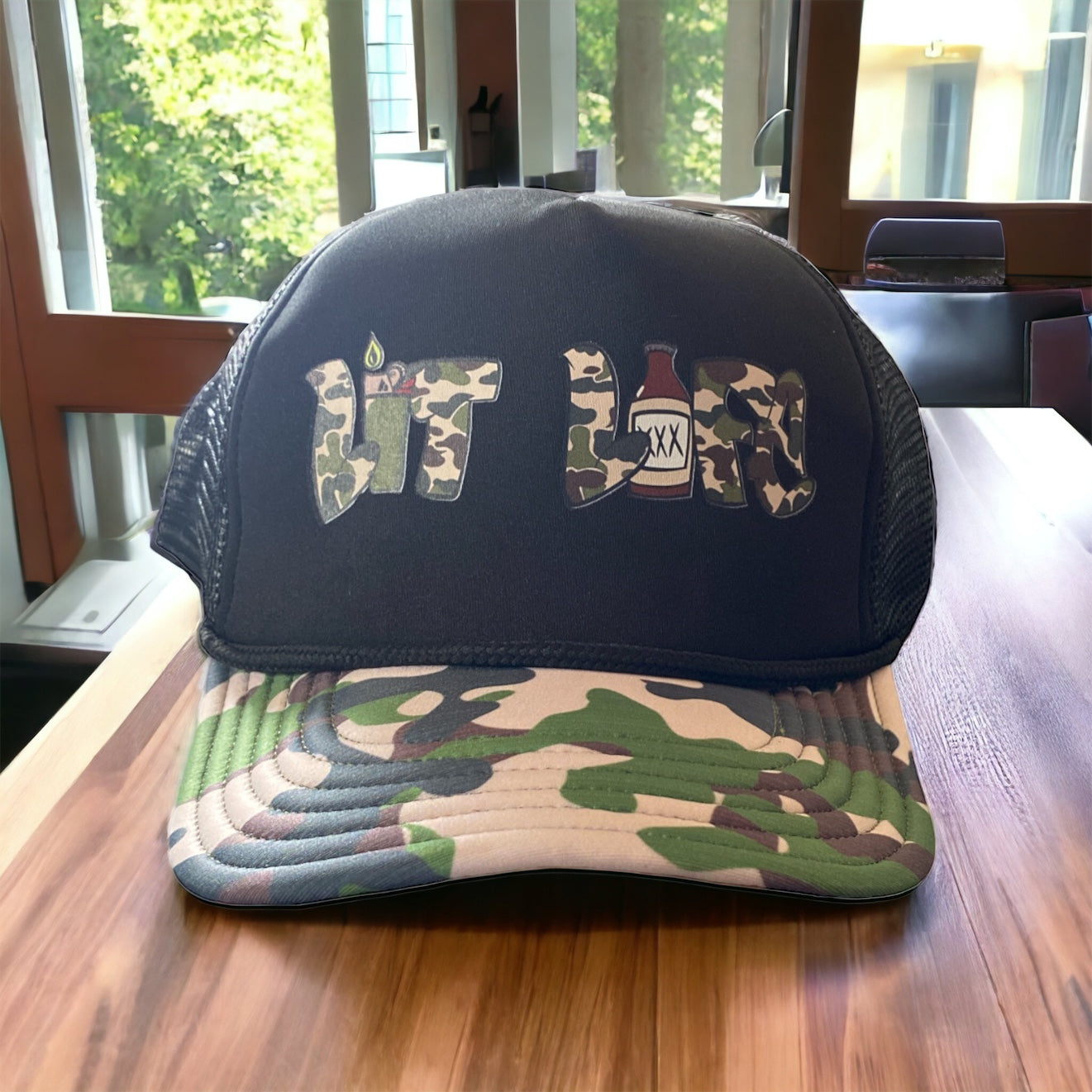 Lit Life “Camo” Trucker Hat